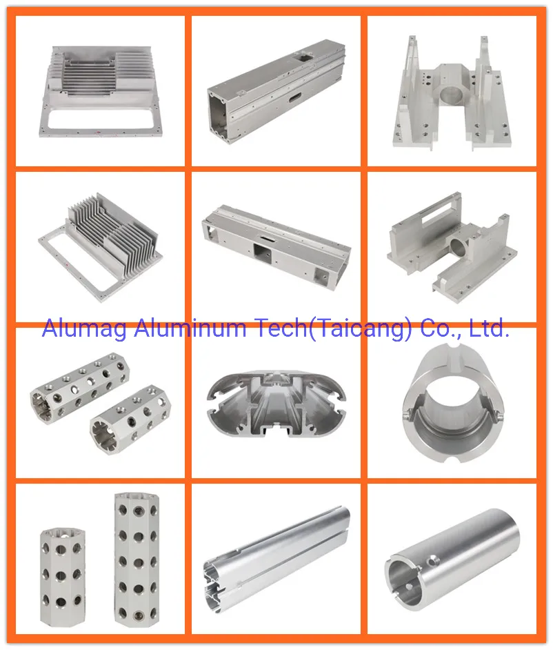 Taiwanese Aluminium Precision Machining CNC Products/Forging/Puching/Milling/Turning/Bending Accessories Spare Parts Aluminum Extrusion Profile