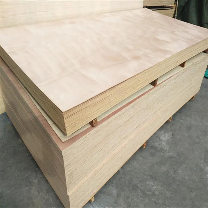 Triplay Okoume Veneered 1220* X 2440 mm Red Hardwood Plywood