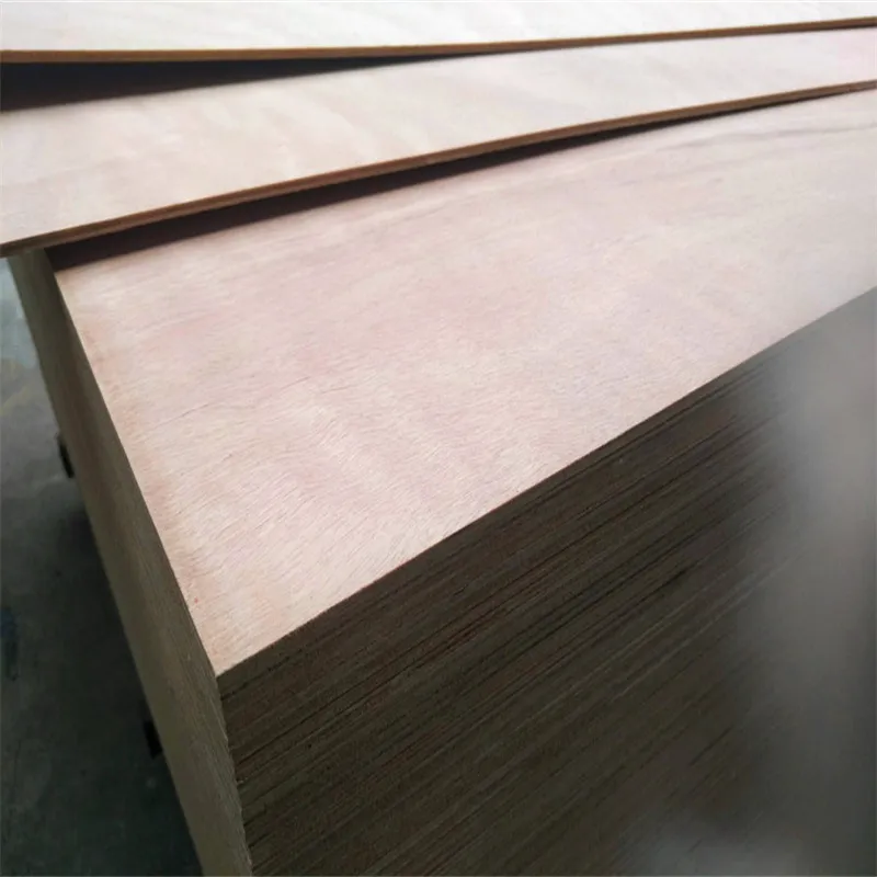 Triplay Okoume Veneered 1220* X 2440 mm Red Hardwood Plywood