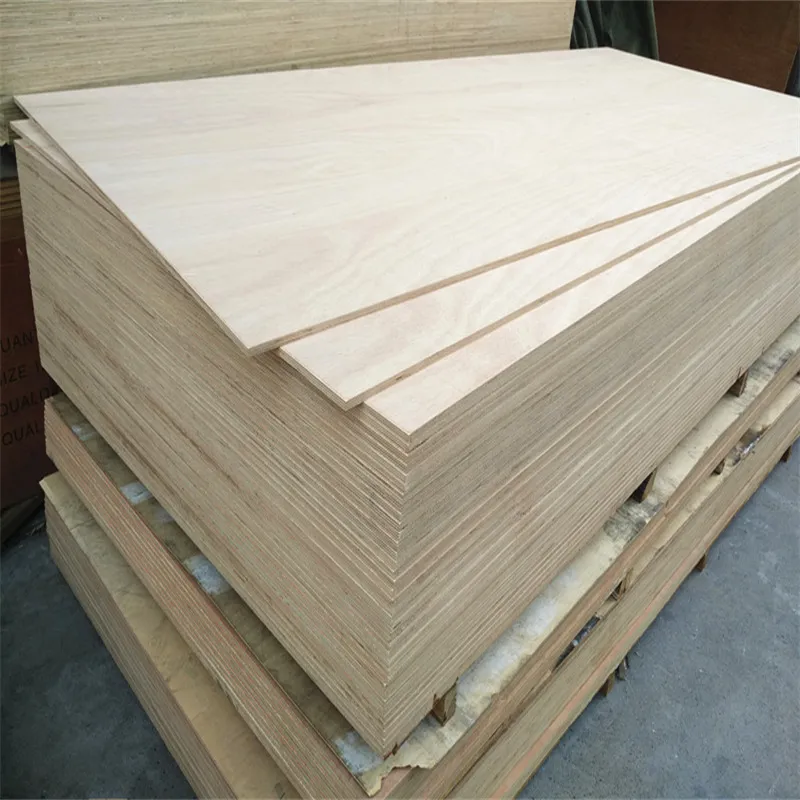 Triplay Okoume Veneered 1220* X 2440 mm Red Hardwood Plywood