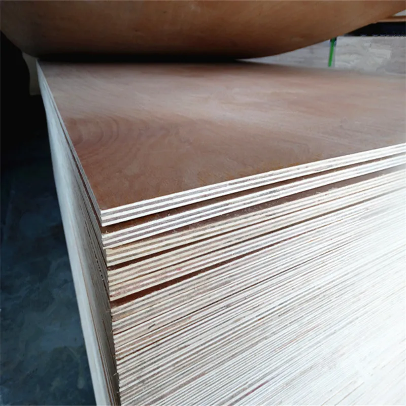 Triplay Okoume Veneered 1220* X 2440 mm Red Hardwood Plywood