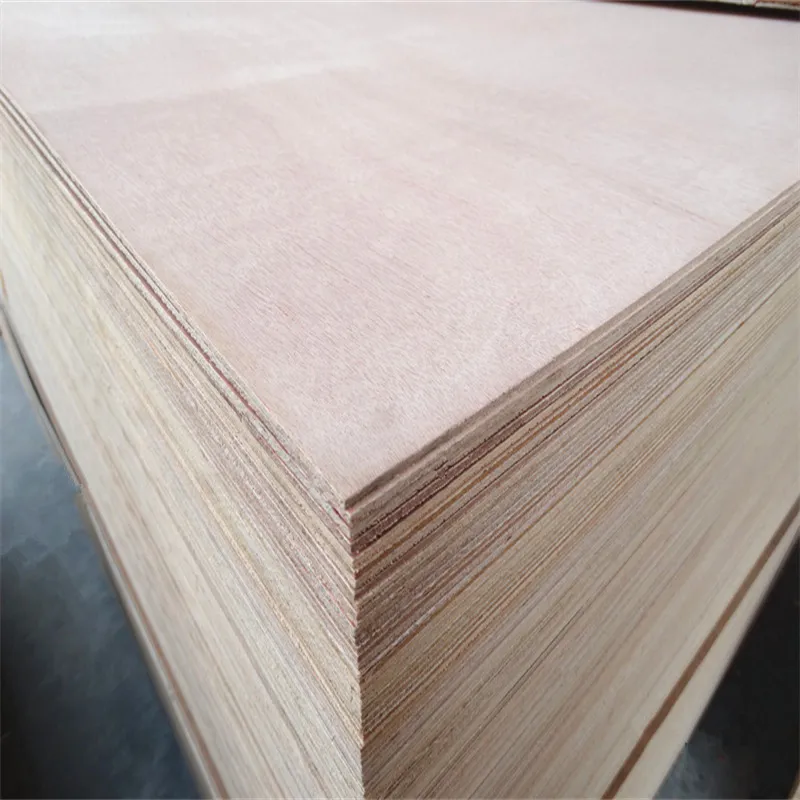 Triplay Okoume Veneered 1220* X 2440 mm Red Hardwood Plywood