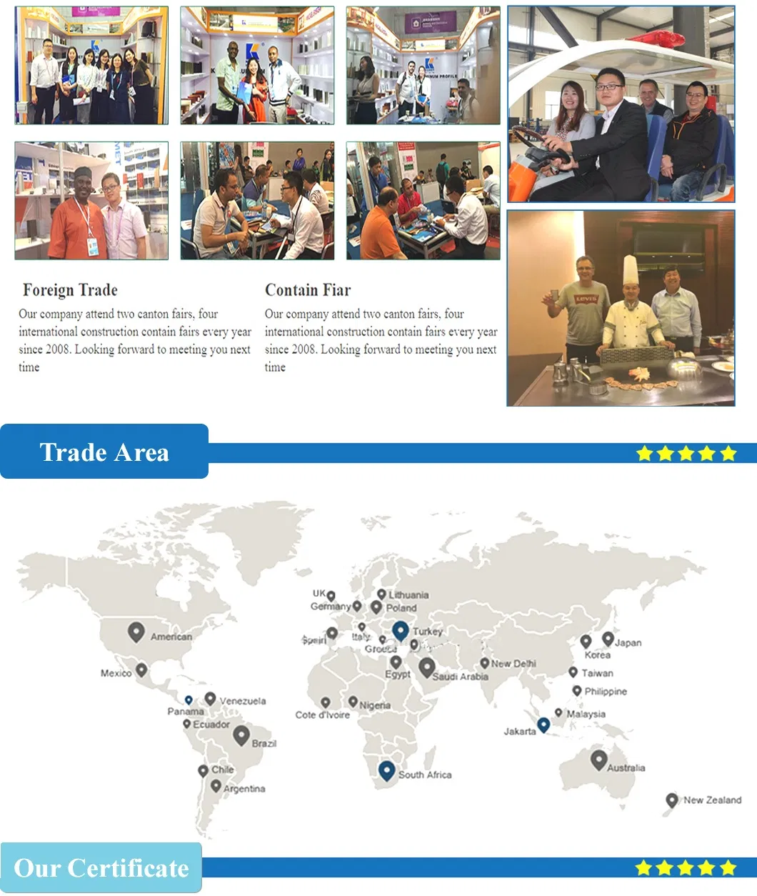 U Shape Aluminium Profile Component for Solar Modular Panel