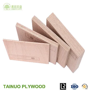 Waterproof A Grade Red Okoume Wood Grain Plywood