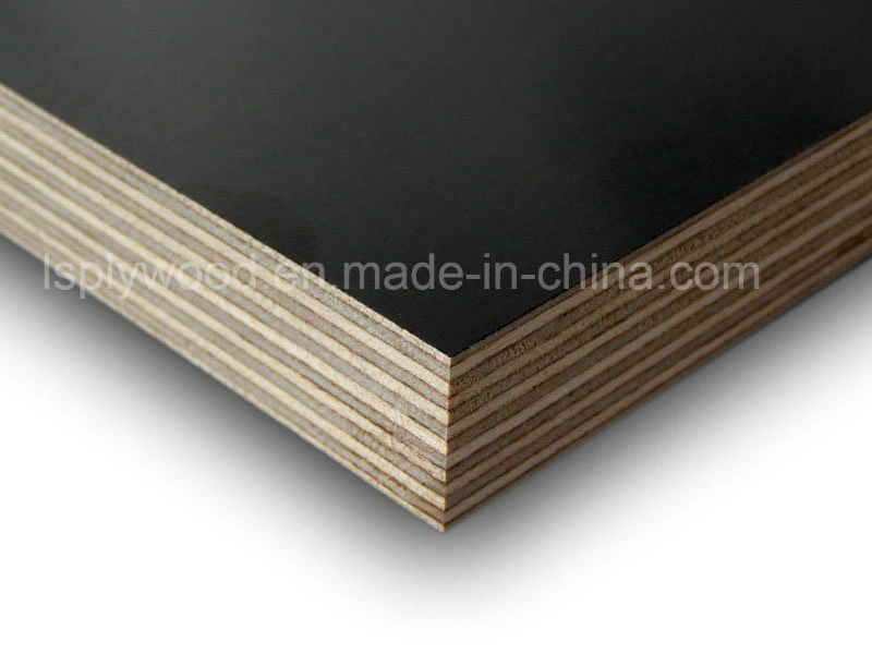 Waterproof Black Film Faced Plywood / Construction Shuttering Plywood 1220 X 2440 X 18 mm