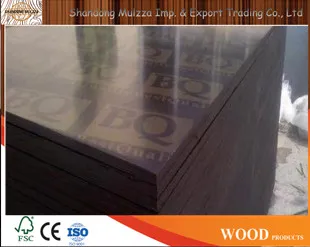 Waterproof Marine Hardwood Commercial Laminated Plywood Furniture Board Poplar Wood