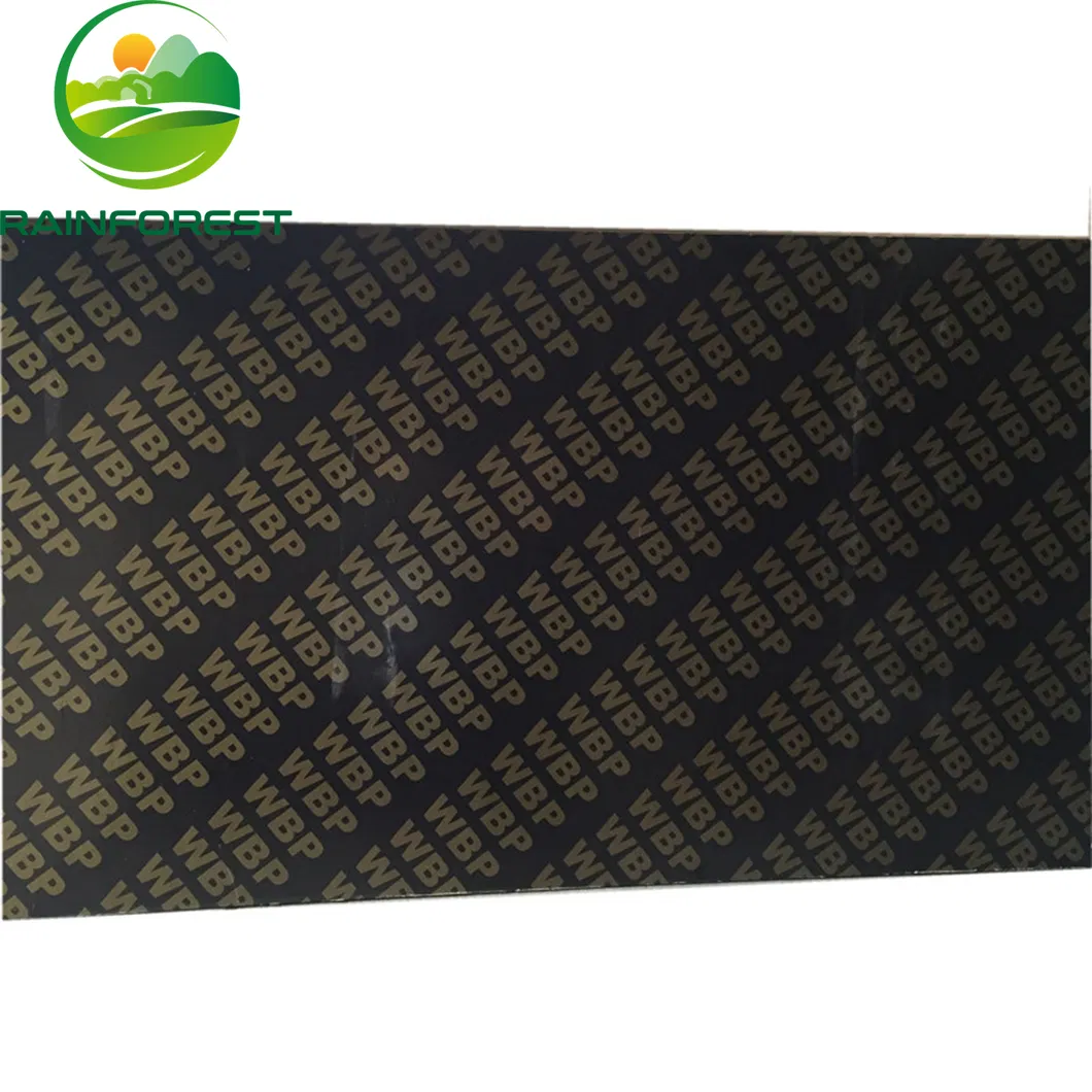 WBP Poplar/Hardwood/Finger Joint Waterproof Film Faced Marine Plywood for Construction