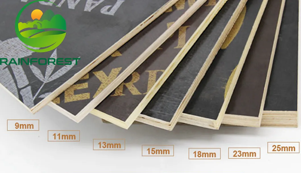WBP Poplar/Hardwood/Finger Joint Waterproof Film Faced Marine Plywood for Construction