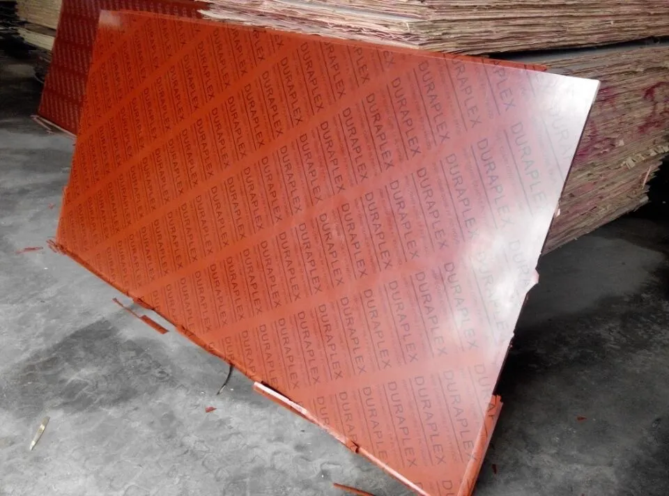 Wholesale 11mm 12mm 15mm 18mm 1220*2440 WBP Melamine Phenolic Poplar Core Shuttering Film Faced Plywood