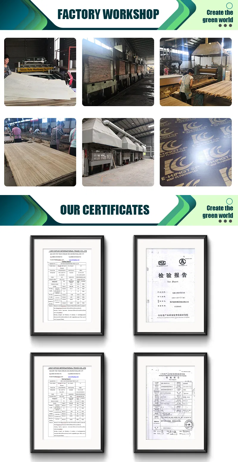 Wholesale 15mm Brown Film Faced Plywood, Shutter Plywood, Formwork Plywood