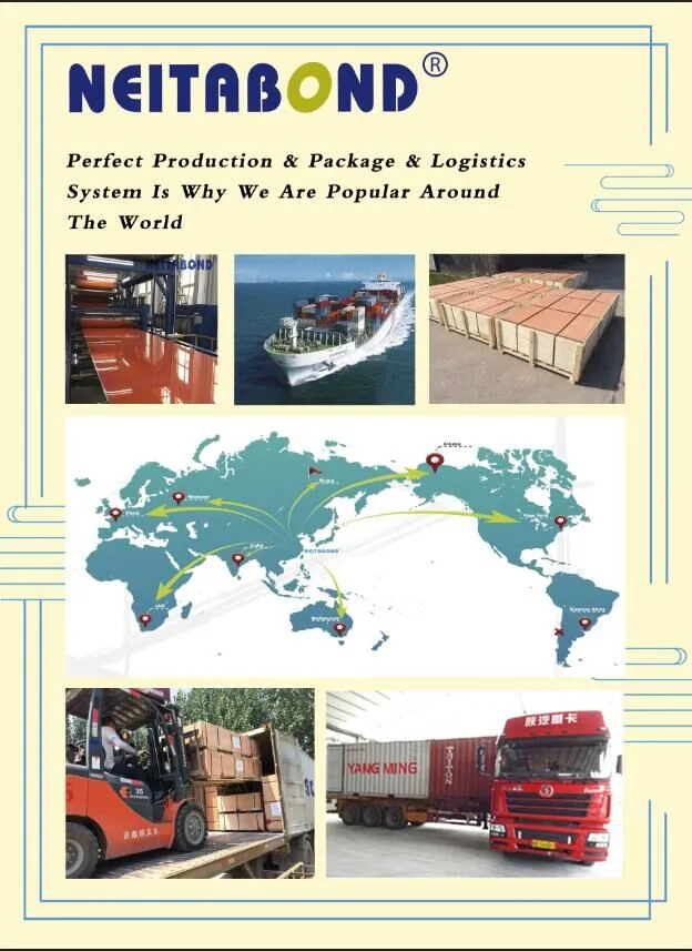 Wholesale 2mm Thickness ACP with Good Flatness