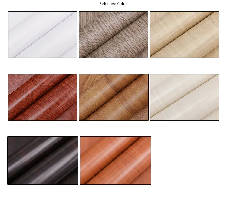 Wholesale Home Decoration Wood Grain PVC Living Room Background Wallpaper