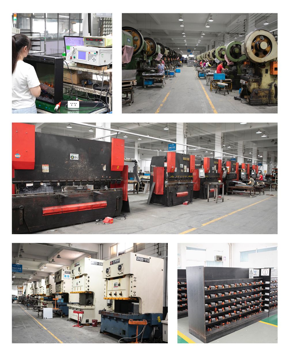 Wood Light-Heater-Electric Mini Fireplace