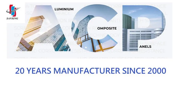 Wooden ACP Aluminum Composite Sandwich Panel